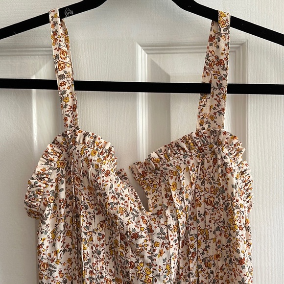 Madewell Floral Jumpsuit - Picture 1 of 7